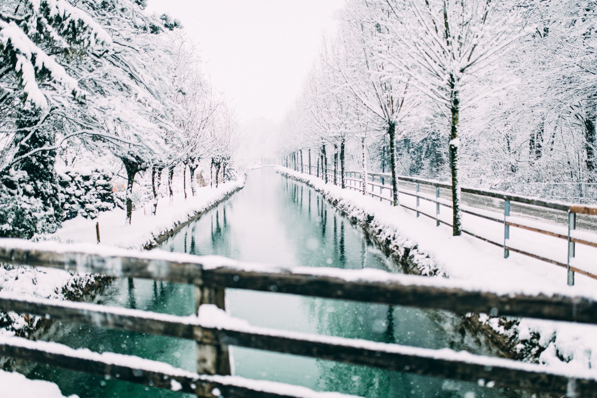 Salzburg bei Schnee