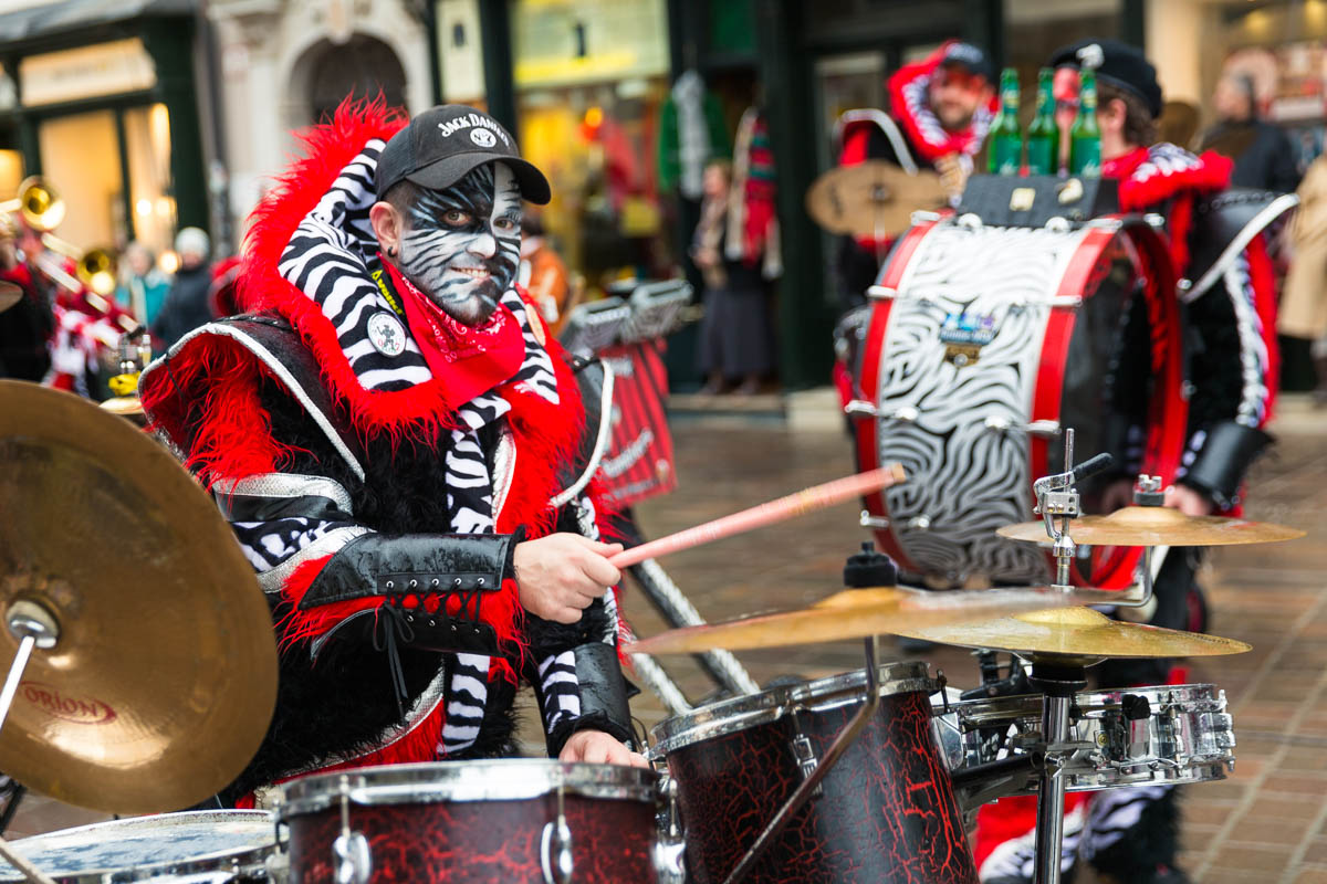 Trommler Am 22. Euro-Carneval Und Guggemusik-Festival 2015 In Salzburg