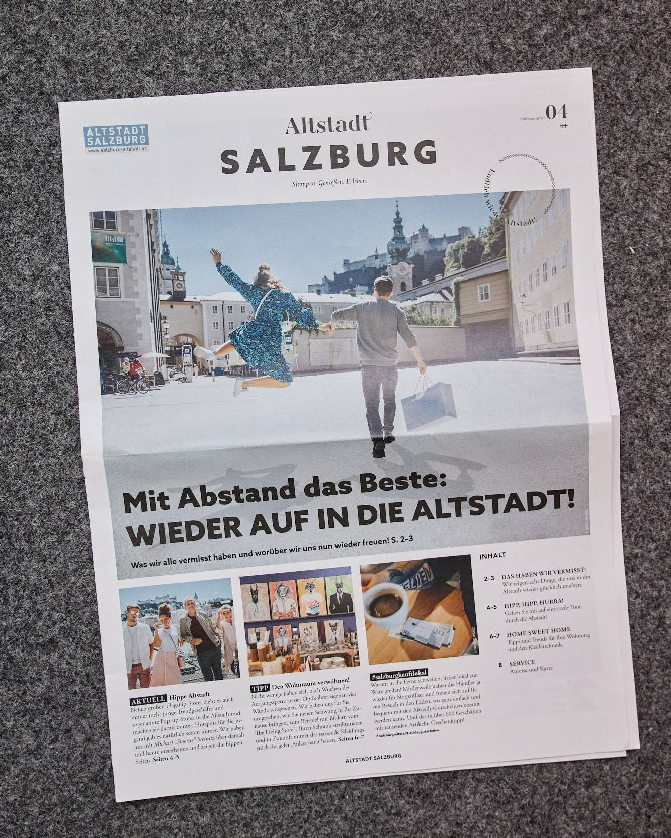 Altstadt Salzburg Magazin Cover Ausgabe 04 Uai | Zuparino - Niko Zuparic