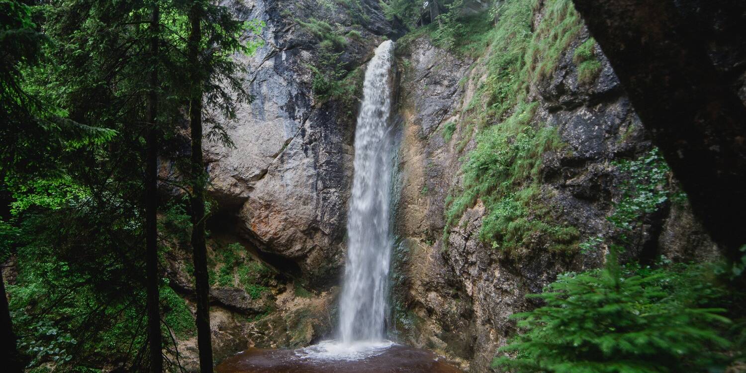 Die Plötz – Ebenauer Mühlenwanderweg 11 Der Plötz Wasserfall