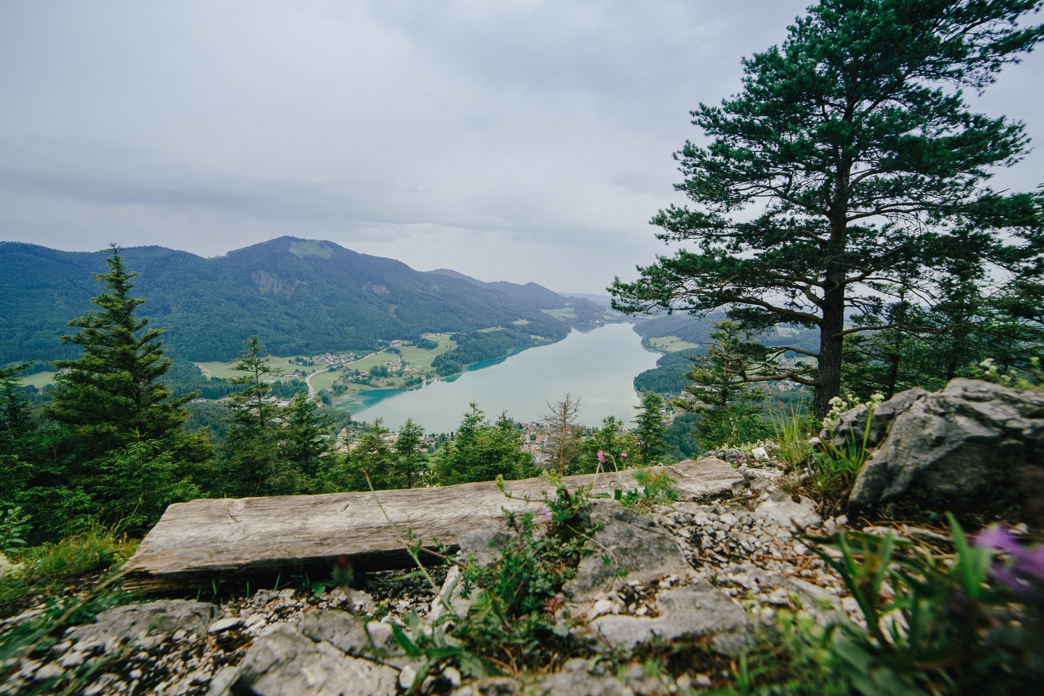 Ellmaustein Wanderung Panorama