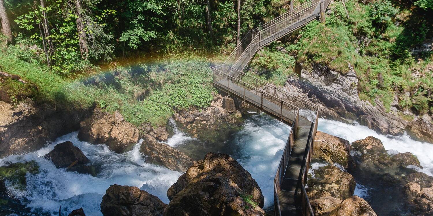 Gollinger Wasserfall 13 Gollinger Wasserfall Brücke