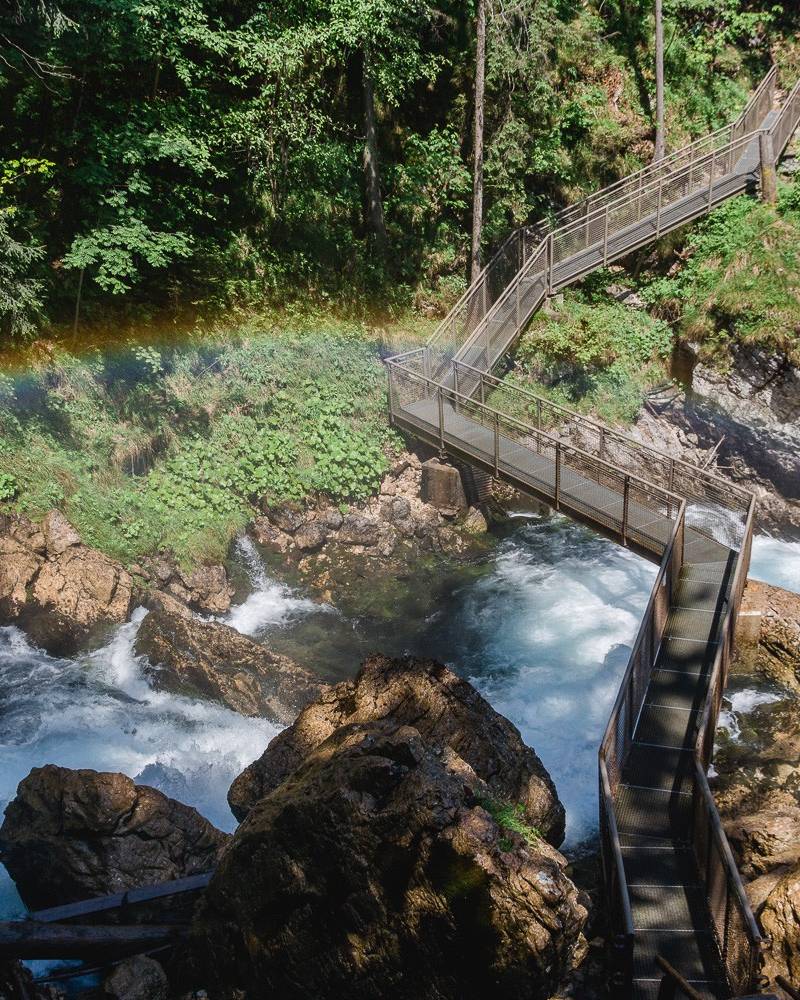 Gollinger Wasserfall Brücke