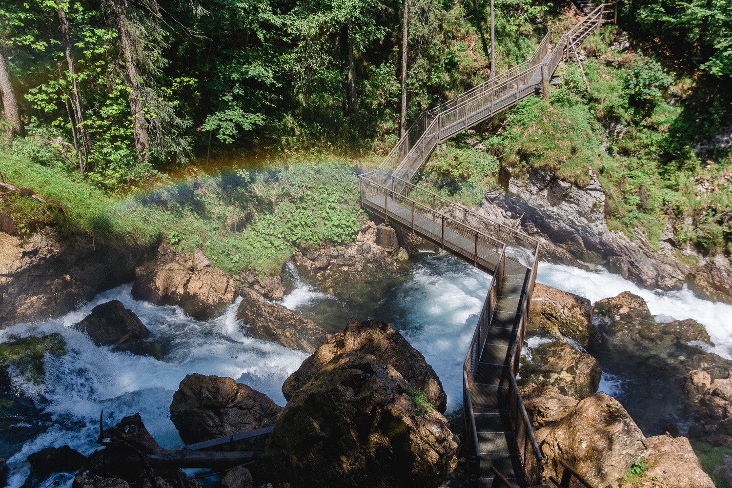 Gollinger Wasserfall Brücke