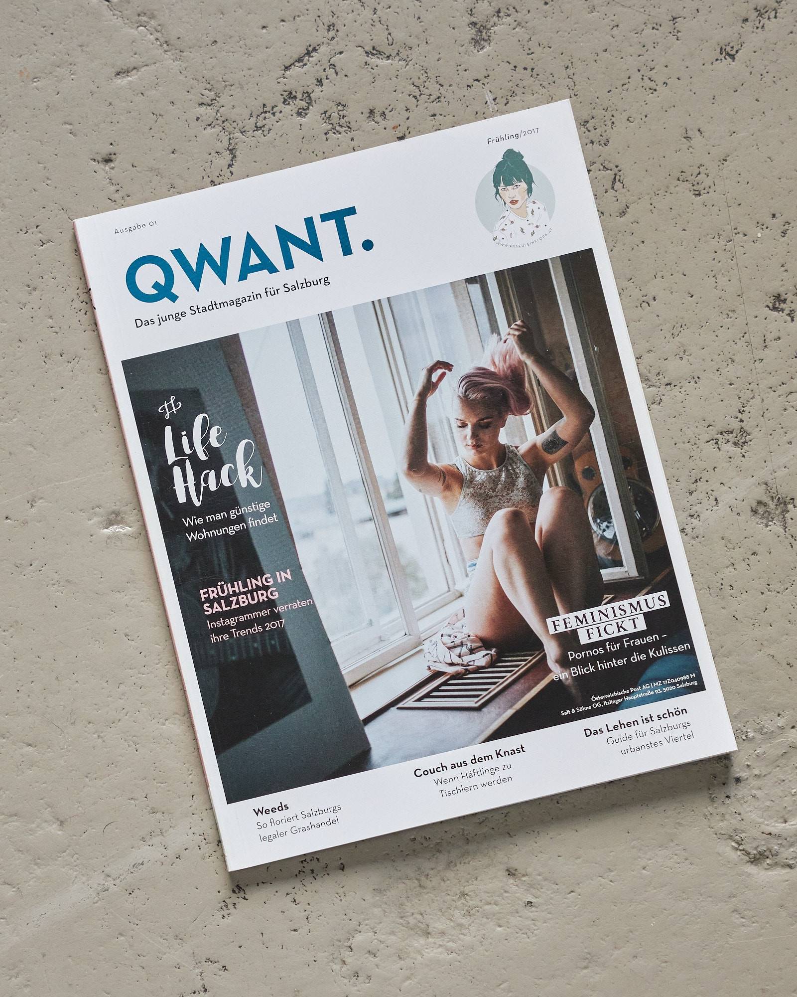 Qwant Cover Ausgabe 01 Frühling 2017 Uai | Zuparino - Niko Zuparic