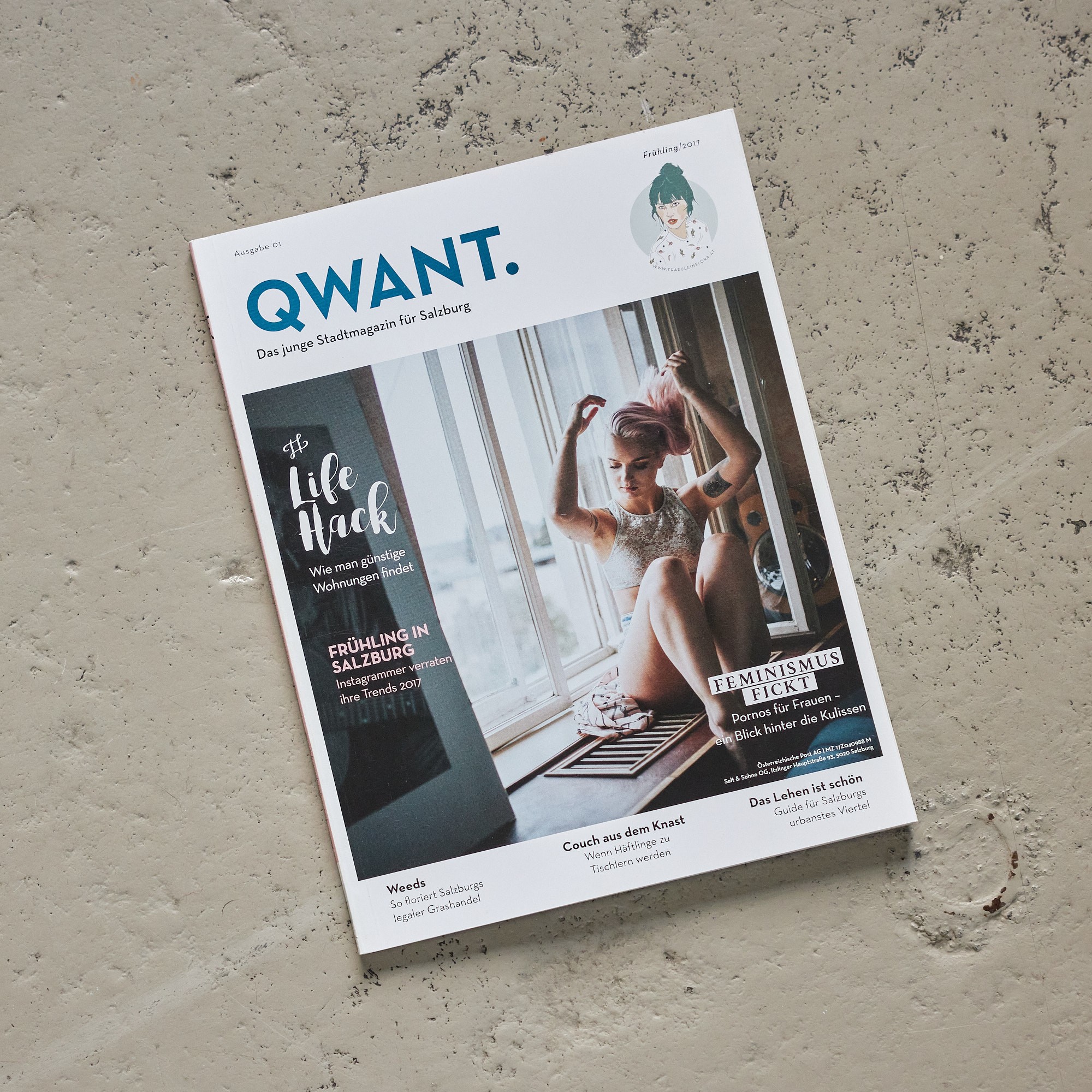 Qwant Cover Ausgabe 01 Frühling 2017 | Zuparino - Niko Zuparic