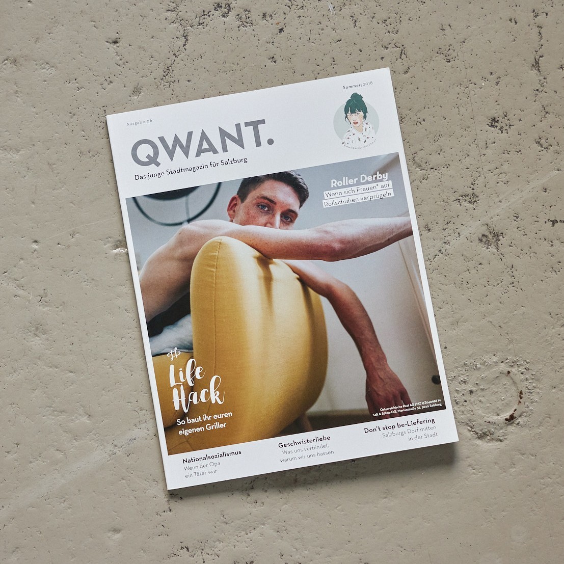 Qwant Cover Ausgabe 06 Sommer 2018 00 | Zuparino - Niko Zuparic