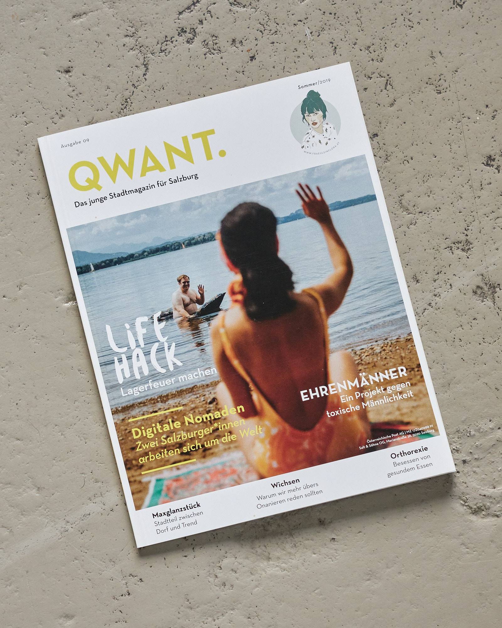 Qwant Cover Ausgabe 09 Sommer 2019 Uai | Zuparino - Niko Zuparic