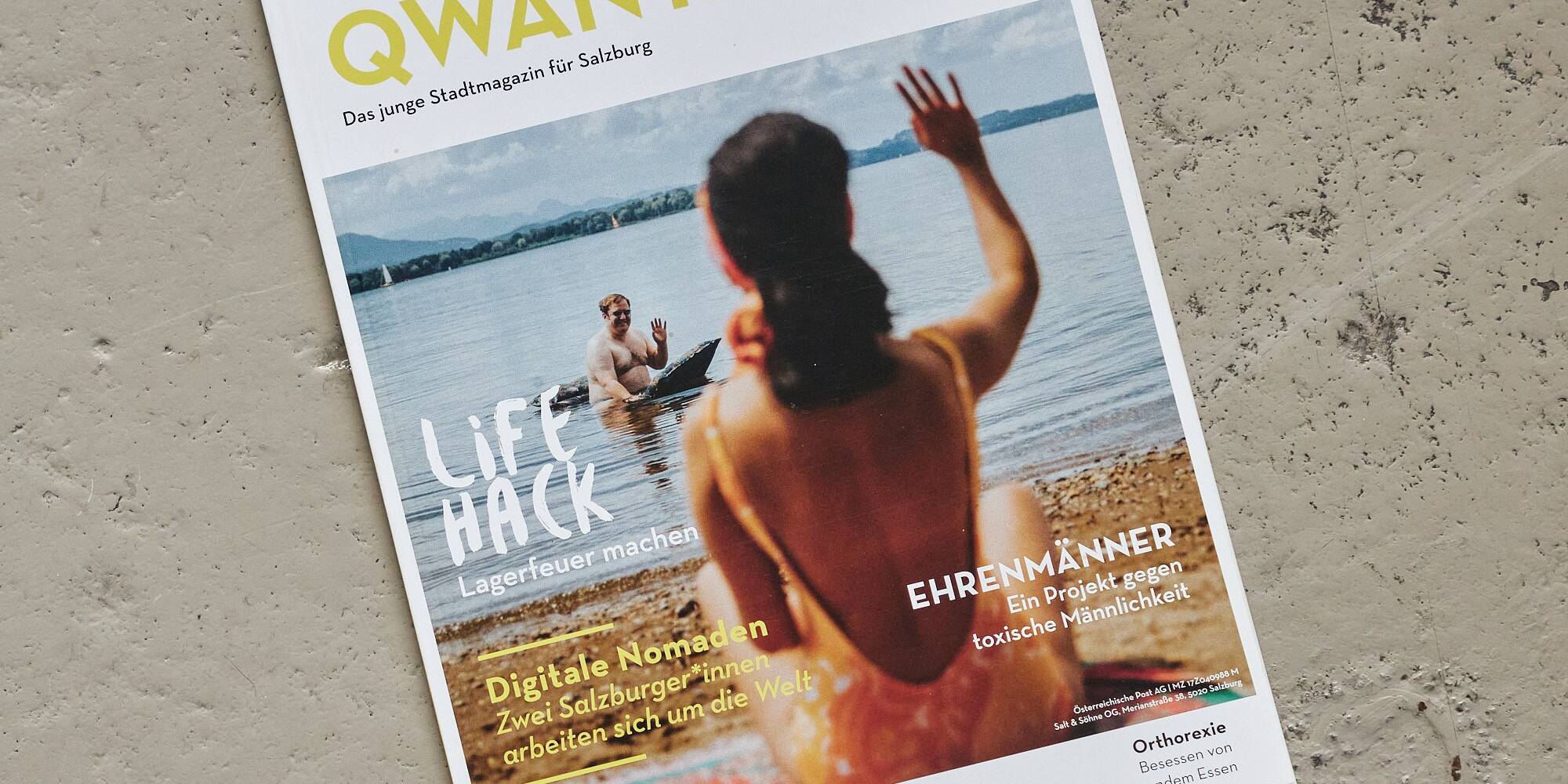 Qwant Cover Ausgabe 09 Sommer 2019 Uai | Zuparino - Niko Zuparic