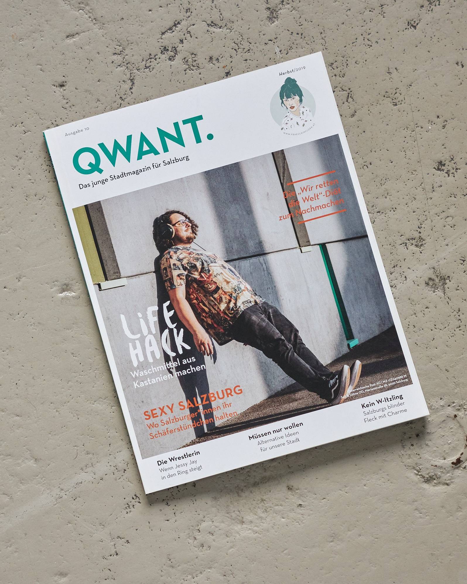 Qwant Cover Ausgabe 10 Herbst 2019 Uai | Zuparino - Niko Zuparic