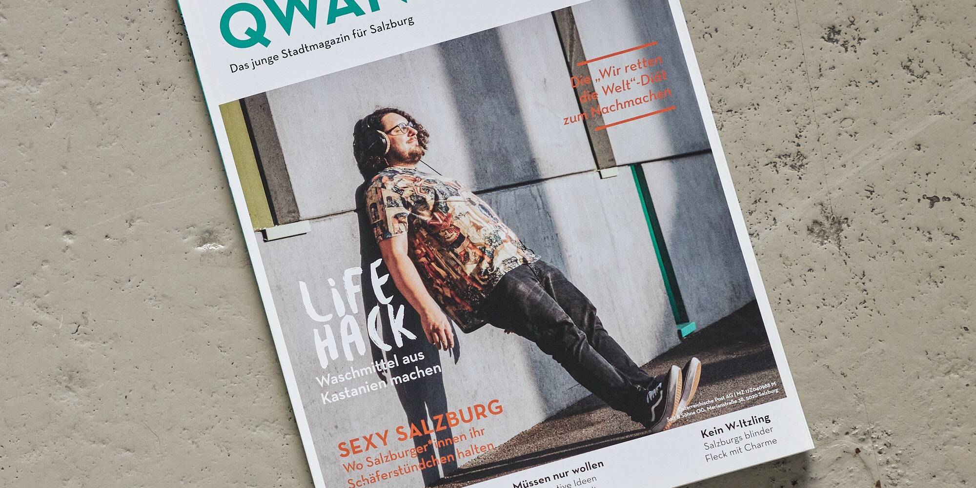 Qwant Cover Ausgabe 10 Herbst 2019 Uai | Zuparino - Niko Zuparic