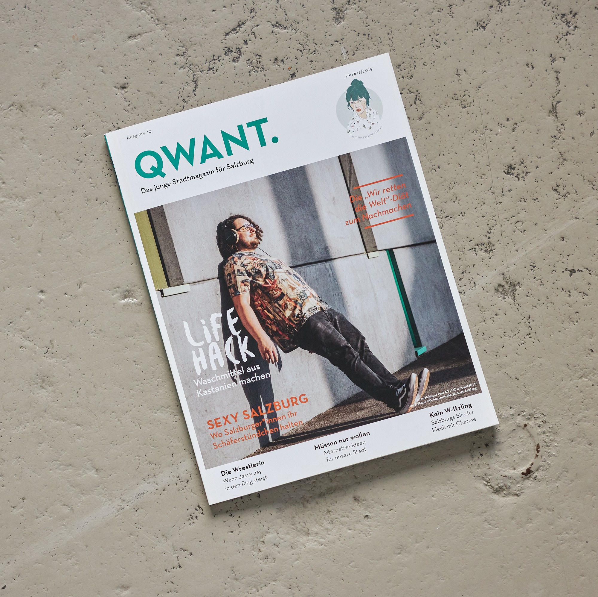 Qwant Cover Ausgabe 10 Herbst 2019 | Zuparino - Niko Zuparic