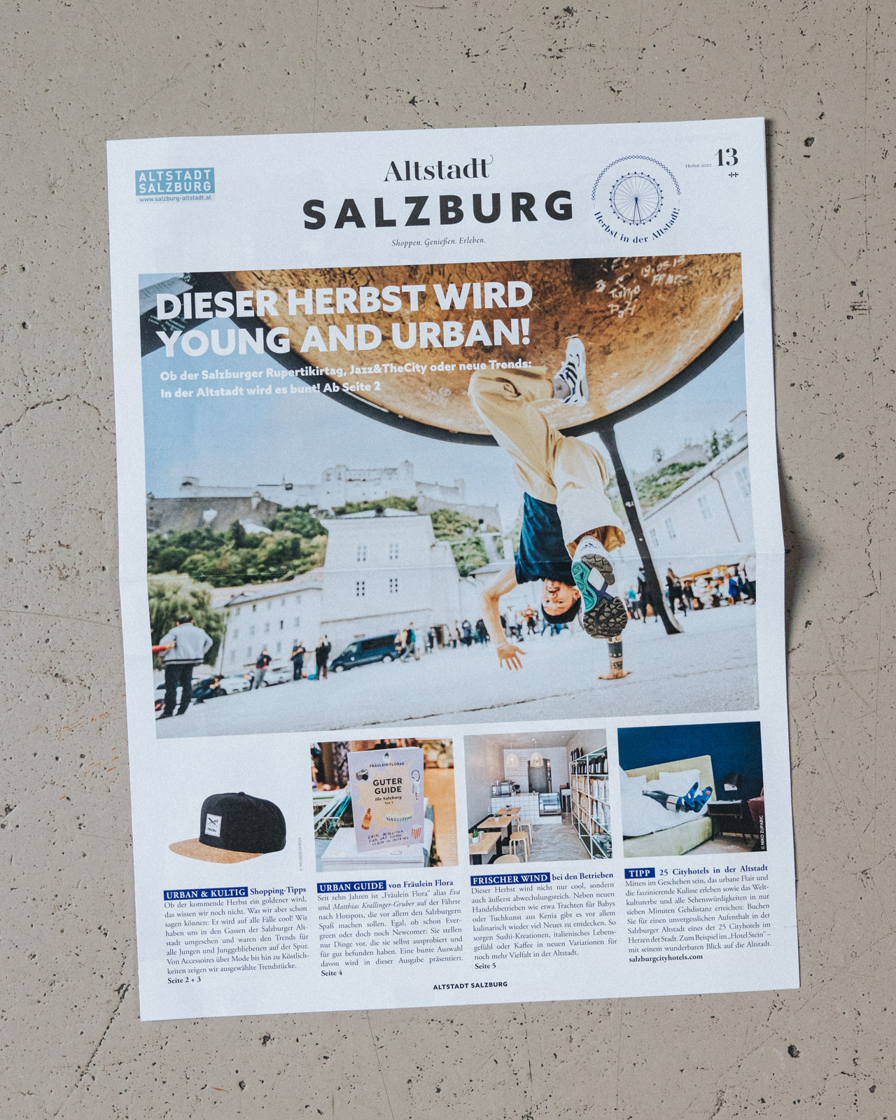 Altstadt Salzburg Magazin Herbst 2022 Nr13 6549 | Zuparino - Niko Zuparic
