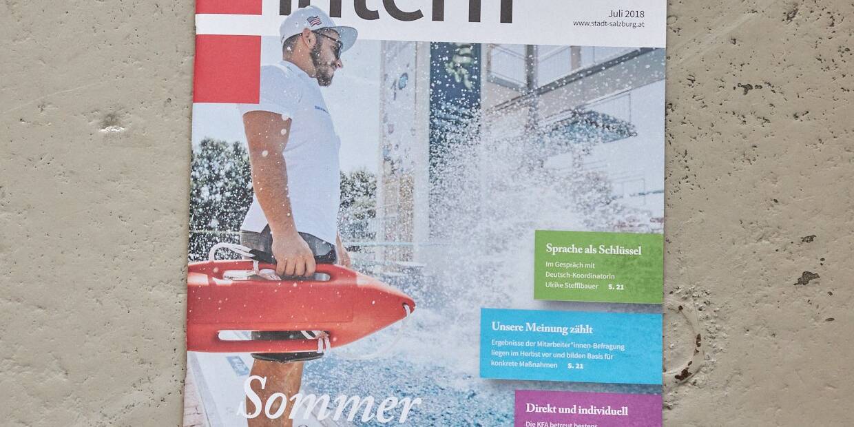 Cover Intern Magazin Juli 18 Uai | Zuparino - Niko Zuparic