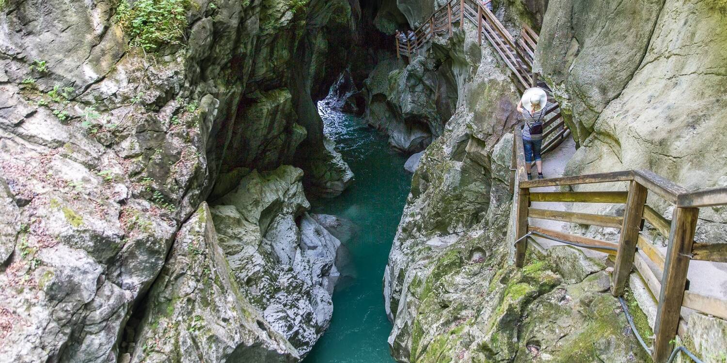 Lammerklamm Scheffau 10 Lammerklamm - Dunklen Klamm